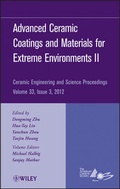 Cover: Advanced Ceramic Coatings and Materials for Extreme Environments II, Volume 33, Issue 3 - Wiley