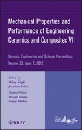 Cover: Mechanical Properties and Performance of Engineering Ceramics and Composites VII, Volume 33, Issue 2 - Wiley