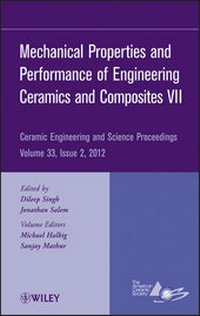 Enlarge image Cover: Mechanical Properties and Performance of Engineering Ceramics and Composites VII, Volume 33, Issue 2 - Wiley