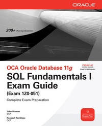 Abbildung von: OCA Oracle Database 11g SQL Fundamentals I Exam Guide - McGraw-Hill Education