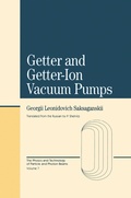 Cover: Getter And Getter-Ion Vacuum Pumps - Routledge
