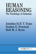 Cover: Human Reasoning - Psychology Press Ltd