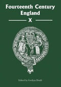 Cover: Fourteenth Century England X - De Gruyter