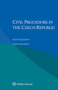 Abbildung von: Civil Procedure in the Czech Republic - Kluwer Law International