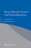 Cover: Social Security Law in the United Kingdom - Kluwer Law International