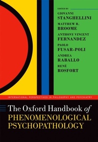 Abbildung von: The Oxford Handbook of Phenomenological Psychopathology - OUP eBook