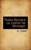 Cover: Thales Bernard La Lisette de B Ranger - BiblioLife
