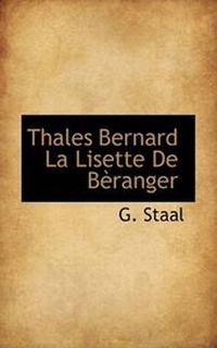 Enlarge image Cover: Thales Bernard La Lisette de B Ranger - BiblioLife