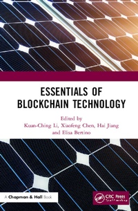 Enlarge image Cover: Essentials of Blockchain Technology - Chapman & Hall/CRC