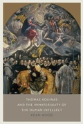 Cover: Thomas Aquinas on the Immateriality of the Intellect - The Catholic University of America Press