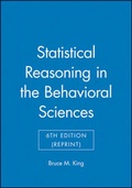 Cover: Statistical Reasoning in the Behavioral Sciences - Wiley