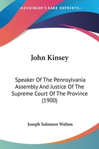 Abbildung von: John Kinsey - Kessinger Publishing