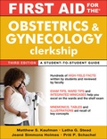 Cover: First Aid for the Obstetrics and Gynecology Clerkship, Third Edition - McGraw-Hill Education / Medical
