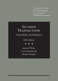 Enlarge image Cover: Secured Transactions - West Academic Press