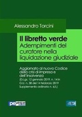 Cover: Il Libretto Verde. Adempimenti del curatore nella liquidazione giudiziale - Primiceri Editore