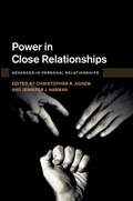 Cover: Power in Close Relationships - Cambridge University Press