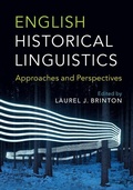 Cover: English Historical Linguistics - Cambridge University Press