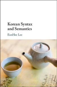 Abbildung von: Korean Syntax and Semantics - Cambridge University Press