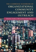 Cover: Cambridge Handbook of Organizational Community Engagement and Outreach - Cambridge University Press