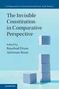 Cover: Invisible Constitution in Comparative Perspective - Cambridge University Press