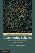 Cover: Constituting Religion - Cambridge University Press