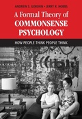 Cover: Formal Theory of Commonsense Psychology - Cambridge University Press