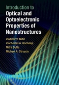 Cover: Introduction to Optical and Optoelectronic Properties of Nanostructures - Cambridge University Press