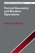 Cover: Formal Geometry and Bordism Operations - Cambridge University Press