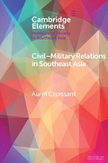 Cover: Civil-Military Relations in Southeast Asia - Cambridge University Press