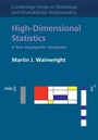 Cover: High-Dimensional Statistics - Cambridge University Press