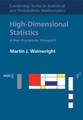 Cover: High-Dimensional Statistics - Cambridge University Press