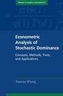 Cover: Econometric Analysis of Stochastic Dominance - Cambridge University Press