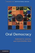 Cover: Oral Democracy - Cambridge University Press