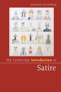 Cover: Cambridge Introduction to Satire - Cambridge University Press