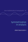 Cover: Symmetrization in Analysis - Cambridge University Press