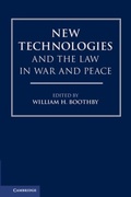 Cover: New Technologies and the Law in War and Peace - Cambridge University Press