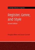 Cover: Register, Genre, and Style - Cambridge University Press