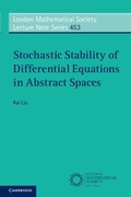 Cover: Stochastic Stability of Differential Equations in Abstract Spaces - Cambridge University Press