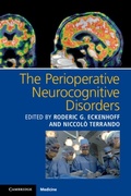 Abbildung von: The Perioperative Neurocognitive Disorders - Cambridge University Press