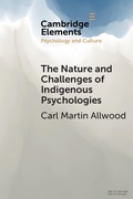 Cover: Nature and Challenges of Indigenous Psychologies - Cambridge University Press