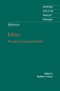 Cover: Spinoza: Ethics - Cambridge University Press