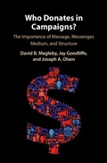 Cover: Who Donates in Campaigns? - Cambridge University Press