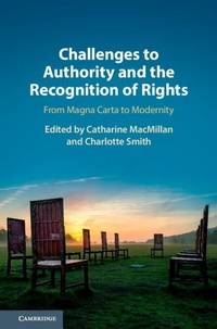 Enlarge image Cover: Challenges to Authority and the Recognition of Rights - Cambridge University Press