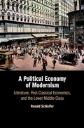 Cover: Political Economy of Modernism - Cambridge University Press