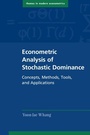 Cover: Econometric Analysis of Stochastic Dominance - Cambridge University Press
