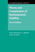 Cover: Theory and Computation in Hydrodynamic Stability - Cambridge University Press