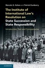 Cover: Institute of International Law's Resolution on State Succession and State Responsibility - Cambridge University Press