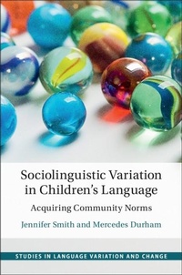 Abbildung von: Sociolinguistic Variation in Children's Language - Cambridge University Press