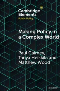 Abbildung von: Making Policy in a Complex World - Cambridge University Press