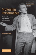 Cover: Professing Performance - Cambridge University Press